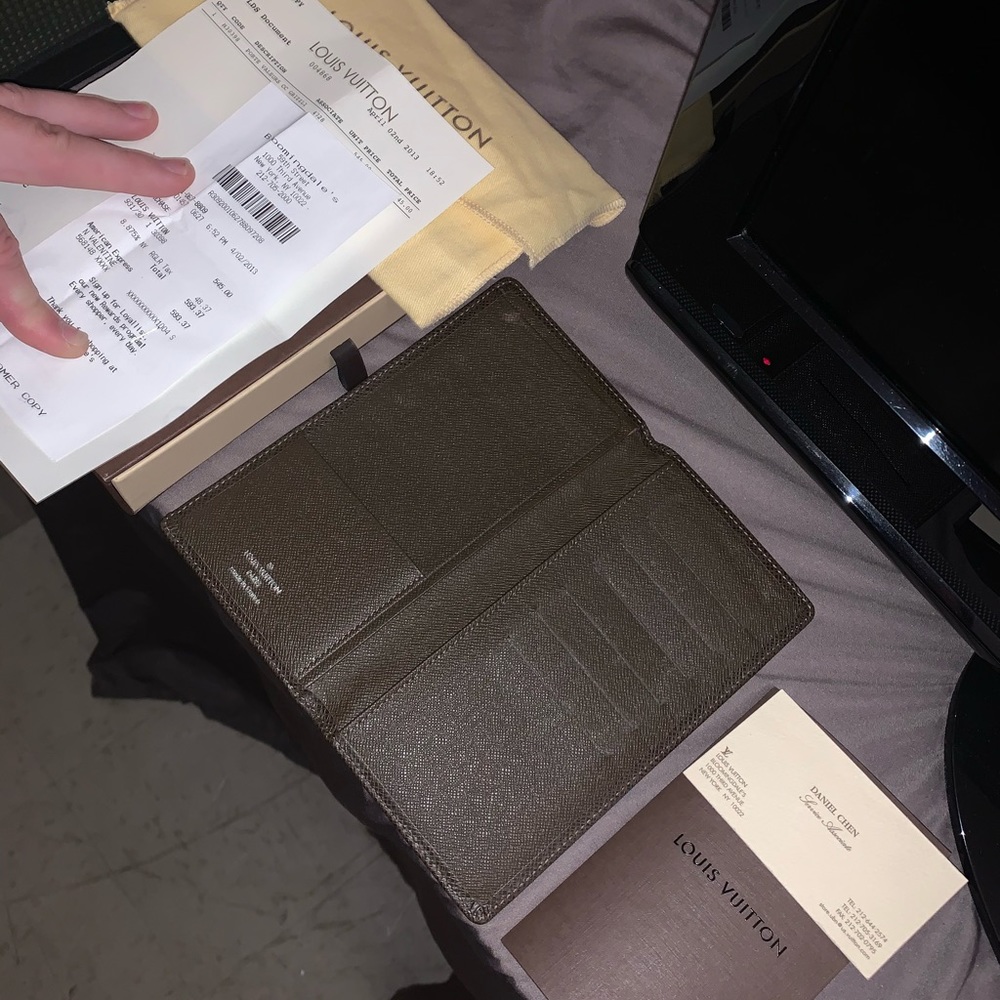 Louis Vuitton Long Wallet Brown